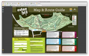 Map of Aston Hill Bike Park